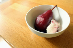 Wine-Poached Pears